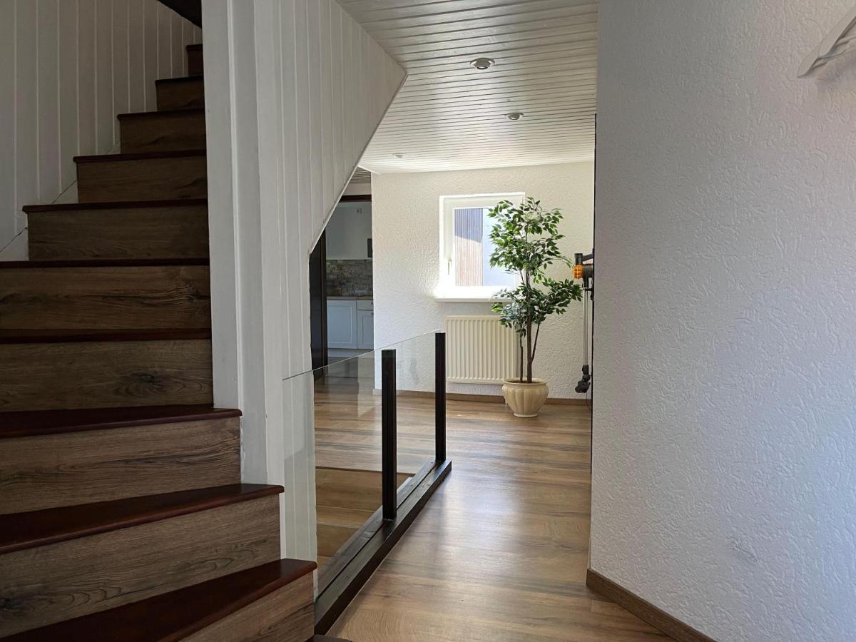 Saechsische-Schweiz-Ferienhaus-Wohnung-1-Mit-Elbblick-Sauna-Und-Kamin Konigstein an der Elbe Luaran gambar